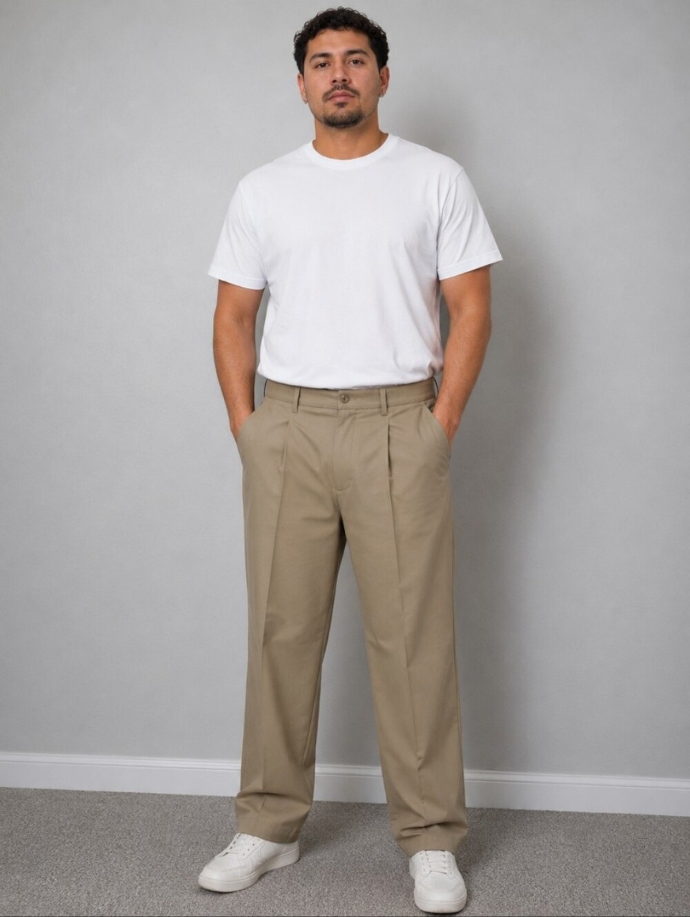 ATTACK LIFE GREG NORMAN Golf Flat Front Pants 32W